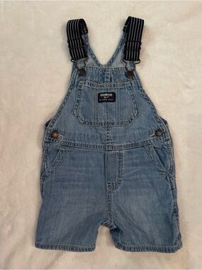 OshKosh B'gosh Light Blue Denim Overalls
